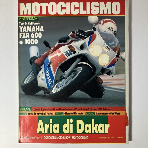 Rivista motociclismo dicembre - rivista,