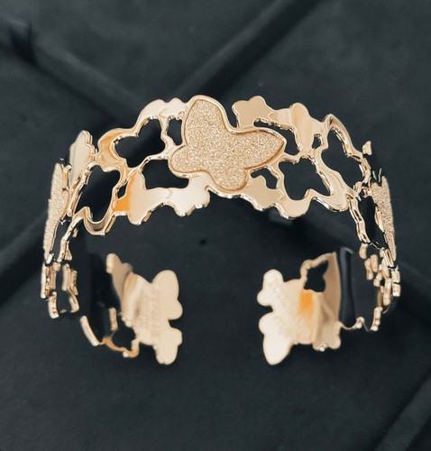 Bracciale rigido farfalle - bracciale, a