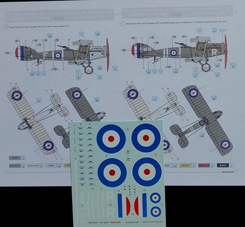 Decalcomanie 48 bristol - -, 1/48: