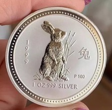 AUSTRALIA 1 OZ 1999 RABBIT