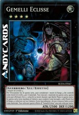 GEMELLI ECLISSE (Eclipse Twins) • Super R • SUDA IT047 • 1Ed • Yugioh ANDYCARDS