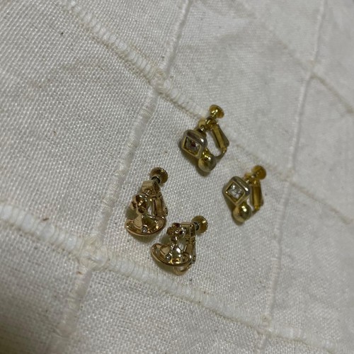 Set orecchini oro - , vintage