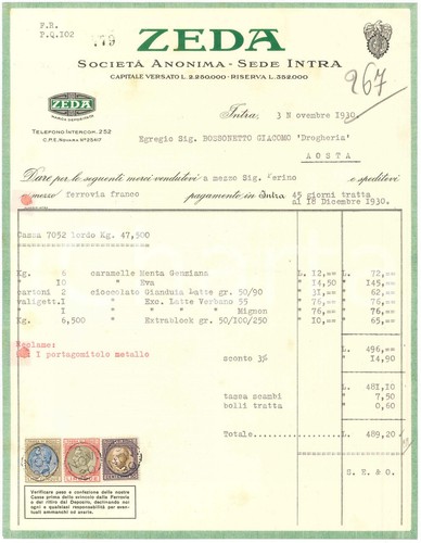 1930 verbania intra società - 1930,