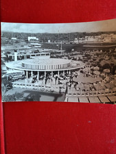 CARTOLINA  OSTIA  - VEDUTA DELLO STABILIMENTO BALNEARE KURSAAL - VIAGGIATA 1957