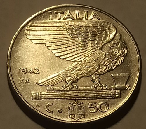 Centesimi 1942 - 50, -(
