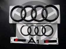 AUDI A1 Distintivi Neri