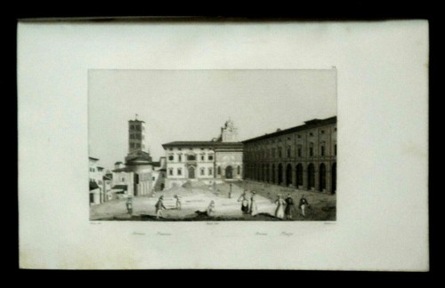 1834 arezzo piazza - 1834:arezzo,