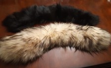 2 Deliziosi Colli Di Pelliccia Vera