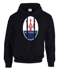 Felpa con cappuccio logo auto