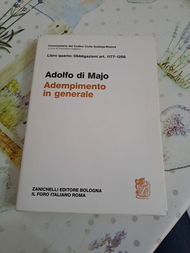 Adolfo majo adempimento in - adempimento,