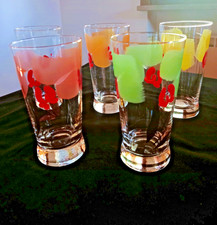 Bicchieri dipinti a mano vintage