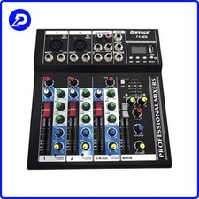 MIXER AUDIO DJ 4 CANALI