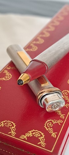 Penna sfera cartier argento - cartier,