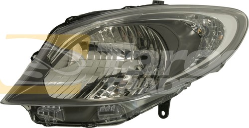 Faro anteriore per mercedes - faro, sx