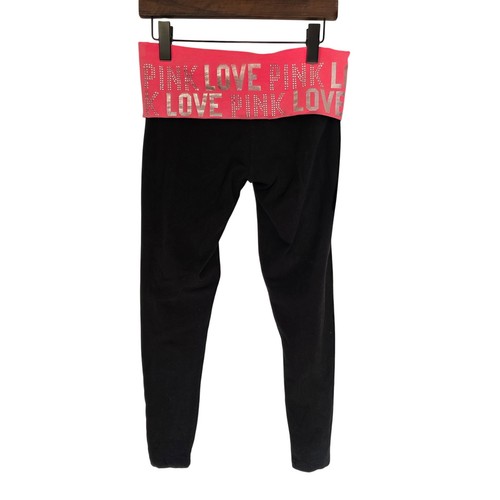 Pantaloni yoga vintage rosa
