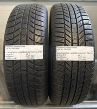 2 PNEUMATICI USATI CONTINENTAL WINTER CONTACT TS 870 P INVERNALI 215 65 R17 99 T