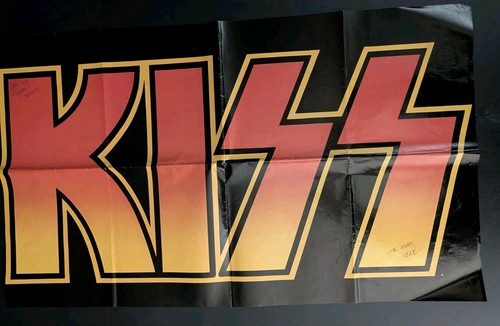 Poster vintage kiss logo - kiss,
