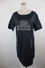LOVE MOSCHINO VESTITO ABITO DONNA TG 40 DRESS WOMAN ITALY VINTAGE COTONE T-SHIRT
