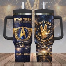 Bicchiere Star Trek 60 anni di
