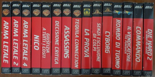 Vhs collezione duri a - duri,