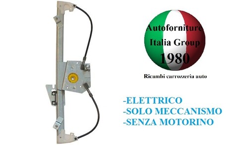 Meccanismo alzavetro - meccanismo,