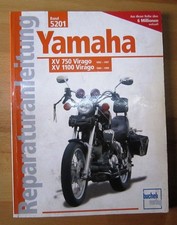 Yamaha XV750 / 1100 Virago dall'anno 1989, istruzioni riparazione Bücheli 5201