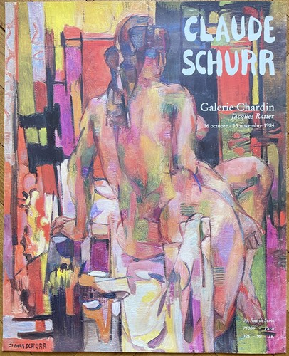 Claude schurr mostra - mostra, originale