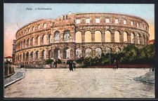 Cartolina Pola, L'Anfiteatro 