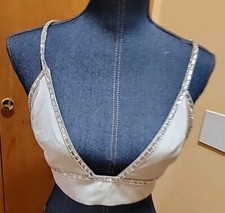 ZARA Light Grey Satin