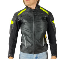 Giacca giubbotto in di pelle