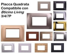 Placca quadrata compatibile - quadrata,
