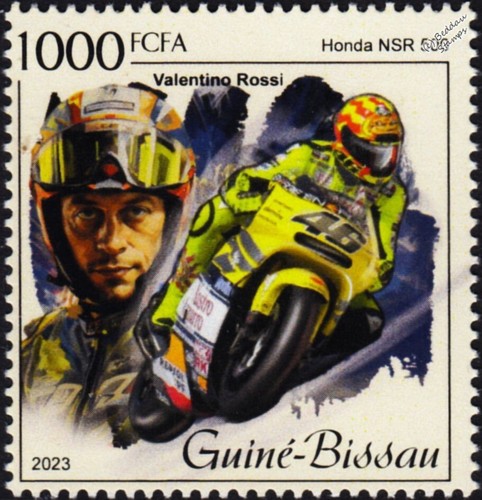 Timbro moto valentino rossi - valentino, &