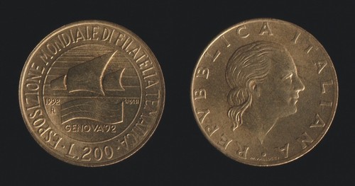 200 lire 1992 - genova, 92
