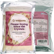 2LBS Gel di Silice Fiori Essiccazione Cristalli Colore Arancione a Verde Indica Silice
