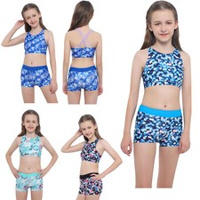 Bikini sportivo bambina top