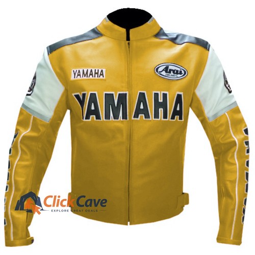 Yamaha giacca pelle moto - giacca,