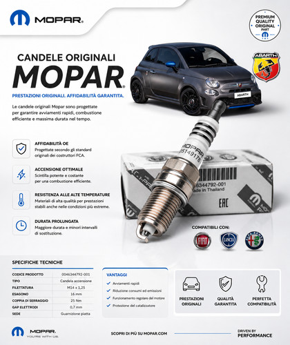 Candele originali mopar - candele,