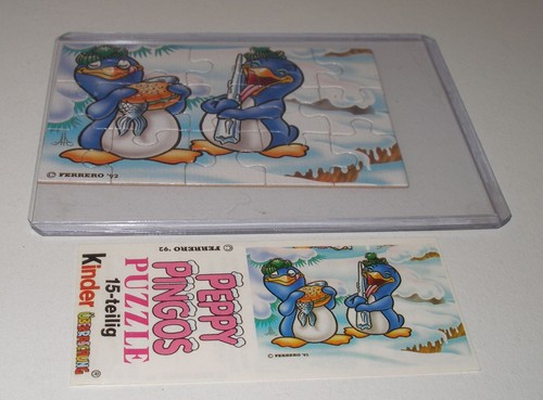 Puzzle peppy pingos 1992 - puzzle,