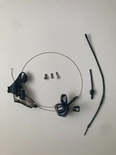 deragliatore anteriore mtb 2X manettino Shimano XT