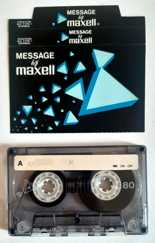 Message maxell 80 - mc, by