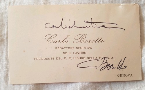 Borotto carlo presidente - carlo, fisa