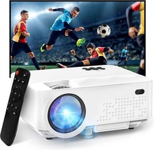 PROIETTORE TV VIDEOPROIETTORE LED FULL HD 1920X1080P 200'' HDMI VGA USB CINEMA