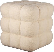 Square Ottoman Pouf