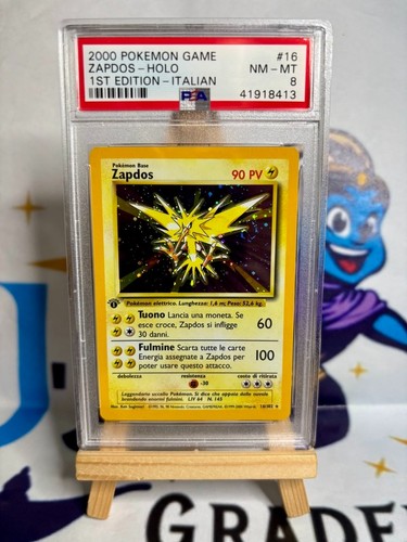 Pokemon zapdos holo psa - pokemon,