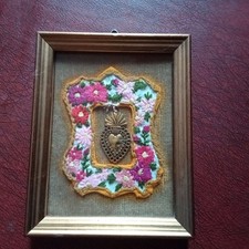 Quadretto EX VOTO Sacro Cuore