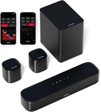 ULTIMEA Soundbar 5.1ch con Subwoofer e 2 Altoparlanti Surround, Aura A30