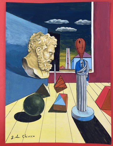 Giorgio chirico disegno su - giorgio,