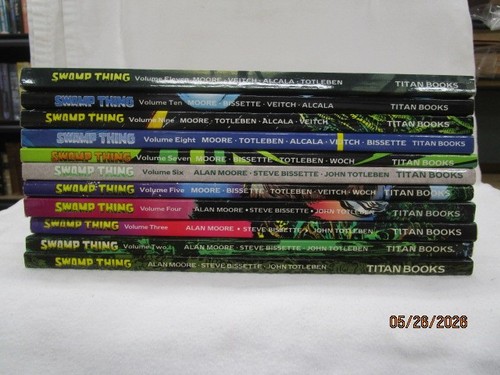Alan moore swamp thing - swamp,