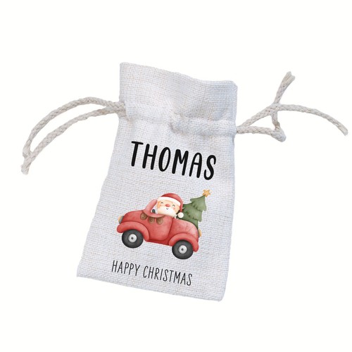 Sacchetto regalo natale - sacchetto,