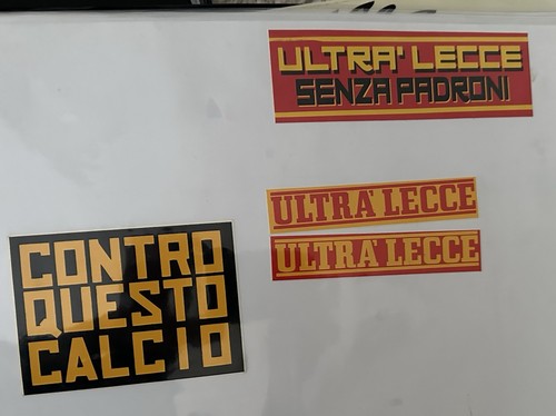 Adesivi ultras lecce - adesivi,